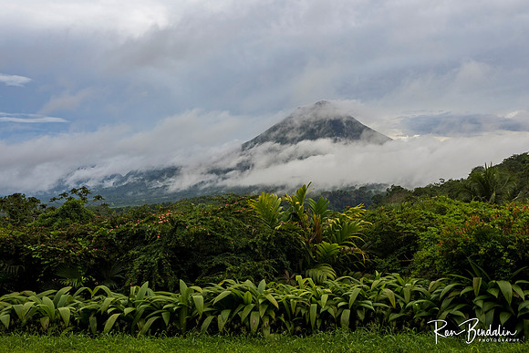 View from room at Springs Resort, La Fortuna