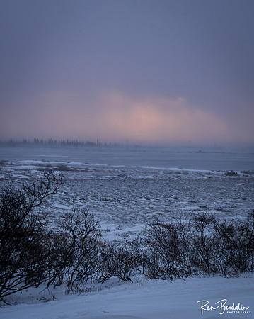Sunset on the Tundra