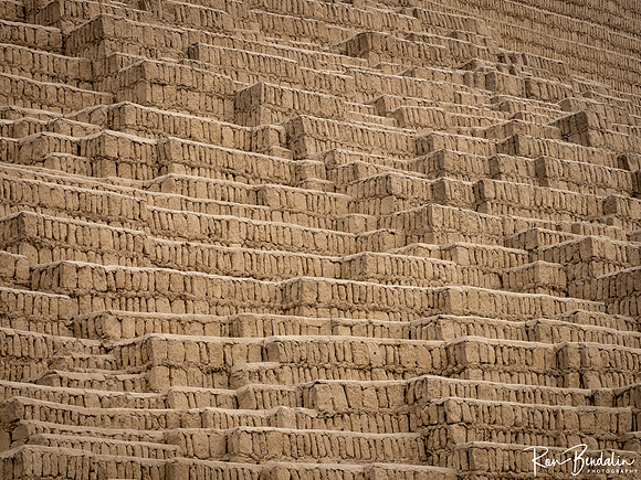 Huaca Pucllana- Adobe and clay pyramid