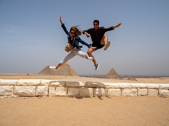 Fun at Giza