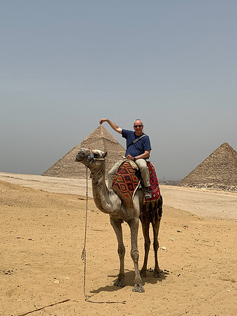 Ron at Giza