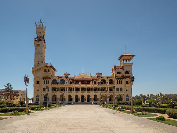 The Palace at Montaza Gardens in Alexandria