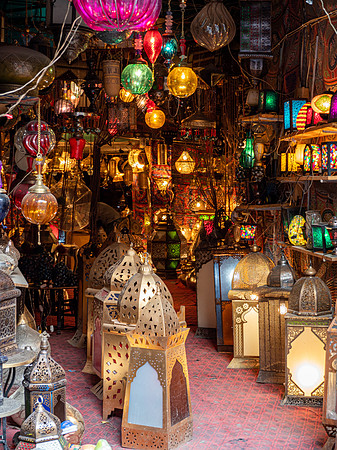 Lamps - Market in Cairo